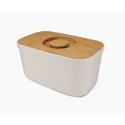 Joseph Joseph Bread Bin bread box Rectangular White Bamboo, Plastic