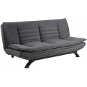 Sofa bed FAITH dark grey/black