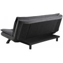 Sofa bed FAITH dark grey/black