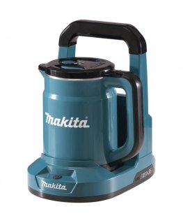Makita DKT360Z electric kettle 0.8 L Black, Blue