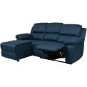 Armchair Corner sofa BERIT LC, dark blue