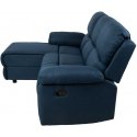 Armchair Corner sofa BERIT LC, dark blue