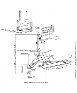 MACLEAN MC-838 Maclean MC-838 Wall mount