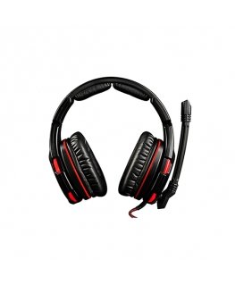 Modecom VOLCANO GHOST Austiņas Vadu Speļu Melns, Sarkans