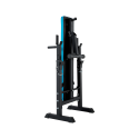 Straight adjustable training bench with REBEL ACTIVE stands