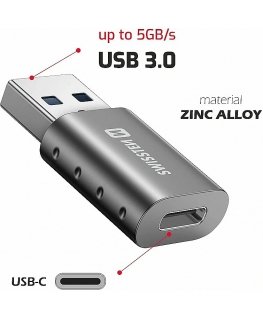 Swissten Adapter USB-A / USB-C