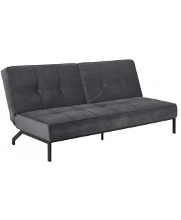 Sofa bed PERUGIA dark pilkas