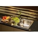 1-bowl wall-hung granite sink