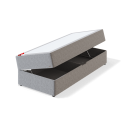 Sleepwell RED BOX-MATTRESS WITH STORAGE SPACE / 120x56x200 / soft / MANGO Light Grey (18711)
