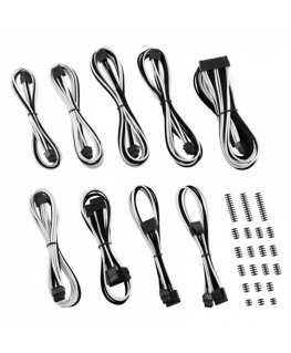 CableMod Classic ModMesh RT kaablikomplekt ASUS/Seasonic/Phanteks - must/valge