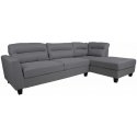 Armchair Corner sofa HELSINKI RC, dark gray