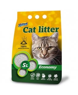 HILTON bentonite economy clumping cat litter - 5 l