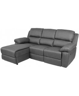 Armchair Corner sofa BERIT LC, dark gray