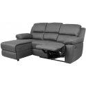 Armchair Corner sofa BERIT LC, dark gray