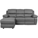 Armchair Corner sofa BERIT LC, dark gray
