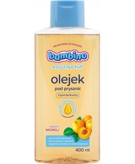 Nivea Bambino Family Hyper-delicate shower oil - Apricot scent 400ml