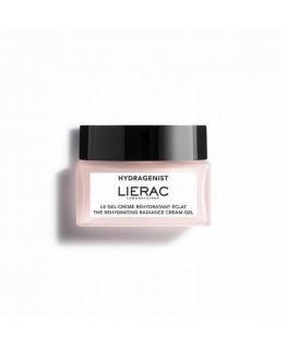 "Lierac Hydragenist Illuminating Rehydrating Gel-cream" moisturizing face cream-gel 50ml
