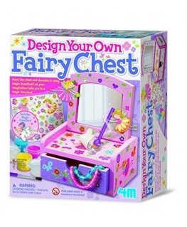 Borella Girl Crafts Cofanetto con Specchio e Fatina