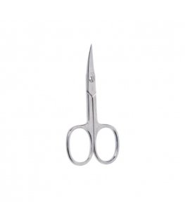 Beter manicure nail scissors curved chrome