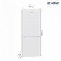 Bomann KG 320.2 Freestanding 165 L E White