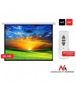 Projection screen electric MC-592 100 "200x150 4: 3 wall or ceiling