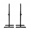 REBEL ACTIVE adjustable barbell racks