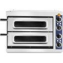 Elektrinė krosnelė Dviguba picos orkaitė Basic Vetro 2/40 2 picos 2400W - Hendi 226674