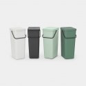 Brabantia Sort & Go 40 L Прямоугольный Пластик Светло-серый