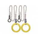 Sanro Gymnastics rings, yellow