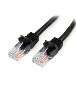 Cable Patchcord cat. 5e RJ45 UTP 3m black