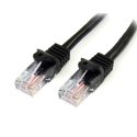 Cable Patchcord cat. 5e RJ45 UTP 3m black