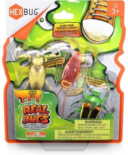 HEXBUG Интерактивная игрушка Nano Real Bugs 3 шт