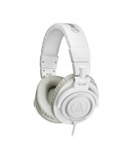 Audio-Technica ATH-M50WH headphones/headset Wired Head-band Stage/Studio White