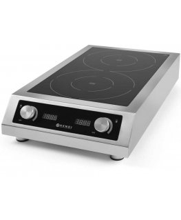 Hob Double induction cooker 2x 3500W model 7000 Hendi 239346