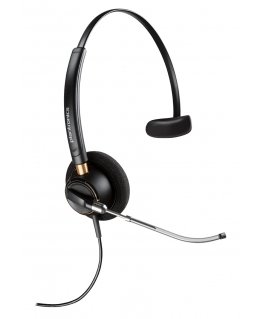 POLY EncorePro HW510V Austiņas Vadu Birojs / zvanu centrs Melns