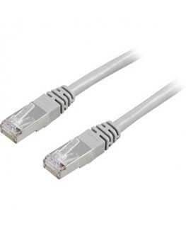 Deltaco FTP Cat5e - 25m verkkokaapeli Harmaa