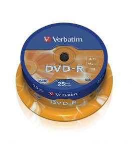 Verbatim 43667 4,7 GB DVD-R 25 kpl