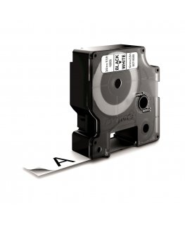 DYMO D1 -Durable Labels - Black on White - 19mm x 5.5m