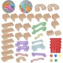 MASTERKIDZ Ball Rail Construction Set for STEM Board 63 pcs.