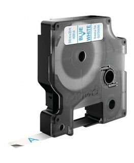 DYMO D1 -Standard Labels - Blue on White - 9mm x 7m