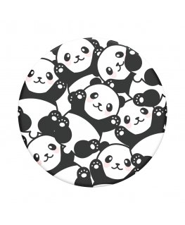 PopSockets 800976 hoidja Sang Must, Valge