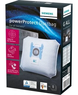 Siemens VZ41FGALL Dust Bags pack of 4