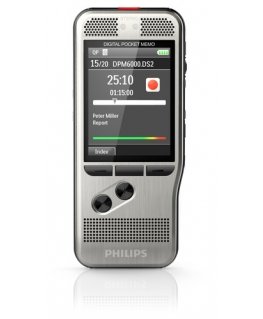 Philips DPM6000 Flash-kaart Must, Hõbe