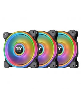 Thermaltake Riing Quad 14 RGB Корпус компьютера Вентилятор 14 cm Черный