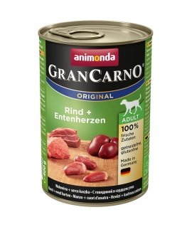 animonda GranCarno Original Naudanliha, Ankka Aikuinen 400 g