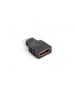 Lanberg AD-0015-BK kaabli soomuutja HDMI Micro HDMI Must