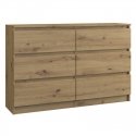 Topeshop M6 120 ARTISAN chest of drawers Topeshop M6 120 ARTISAN chest of drawers