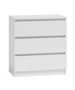Topeshop M3 BIEL chest of drawers