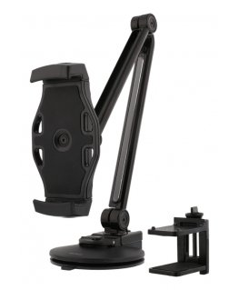 Deltaco ARM-252 hoidja Passiivne hoidja Mobiiltelefon/nutitelefon Must