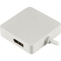 Deltaco DP-MULTI1 videokaabliadapter 0,2 m Mini DisplayPort DisplayPort + DVI + HDMI Valge Deltaco DP-MULTI1 videokaabliadapter 0,2 m Mini DisplayPort DisplayPort + DVI + HDMI Valge